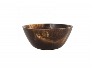 ชามสลัดทำด้วยมือทำจากเรซินพรีเมียมเครื่องใช้บนโต๊ะอาหารที่ทันสมัยสำหรับเสิร์ฟสลัดผลไม้และของว่างเป็นมิตรกับสิ่งแวดล้อมสำหรับงานปาร์ตี้ - Product Image 2