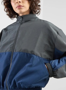 Chaqueta deportiva cortavientos informal con cremallera, a la moda, para verano, para mujer, para correr al aire libre, fitness, talla grande, chaqueta para dama. - Product Image 4