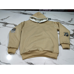 Sweat à capuche épais en polaire thermique, chaud pour l'hiver, double doublure, logo personnalisé, vente en gros - Product Image 4