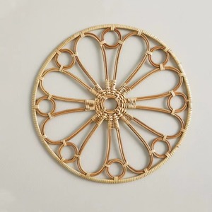 Designer Handmade Rattan Charger Plate Premium Woven <b>Table</b> <b>Mat</b> for Luxury Hospitality Use - Product Image 1