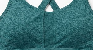 เสื้อชั้นในกีฬาผู้หญิงแบบไร้สาย ผ้าลูกไม้ ทรงสปอร์ต ซัพพอร์ตสูง แห้งเร็ว เหมาะสำหรับโยคะ ฟิตเนส วิ่ง - Product Image 2