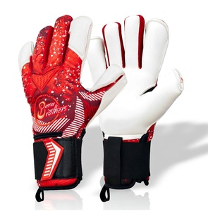 Gants de gardien de but de football unisexes avec protection renforcée des doigts et paume rembourrée pour usage professionnel - Product Image 2