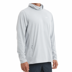 Haut de performance tactique pour homme 2026, respirant et léger, avec protection faciale intégrée, UPF50+, idéal pour la pêche, les activités de plein air et la gym - Product Image 3