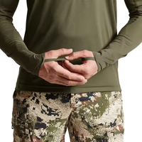 Maillot de pêche pour homme adulte haute performance, séchage rapide, UPF 50, 100 % polyester, couleur personnalisée, taille personnalisée, entièrement imprimé par sublimation