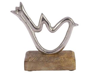 Escultura contemporánea de aluminio adecuada para apartamentos modernos, oficinas y temas de interiores minimalistas. - Product Image 4