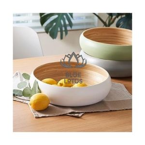 Meilleures ventes 2026 – Bols profonds en bois pour pâtes et salades – Bois pur, propre, sûr, design ergonomique, vaisselle durable (lot) - Product Image 1