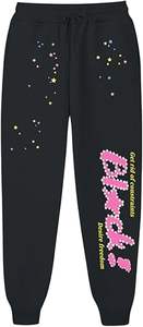 เสื้อฮู้ดดี้ผู้ชายแบรนด์แฟชั่นปี 2025 แบบลำลอง ไหล่ตก สีพื้น พิมพ์ลายแมงมุม รุ่น 1.1 - Product Image 3