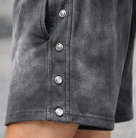 Shorts décontractés en jersey respirant pour hommes, personnalisables, imperméables, style streetwear OEM