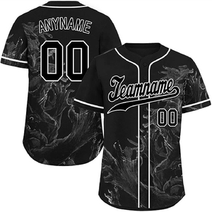 Maillots de baseball personnalisés par sublimation pour équipes – Coupe ajustée, idéaux pour toutes les saisons - Product Image 1
