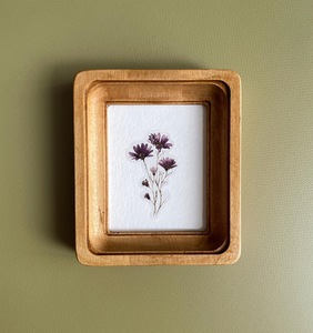 Cadre photo artisanal de luxe en bois de manguier massif, style rustique moderne, pour table, haut de gamme - Product Image 5