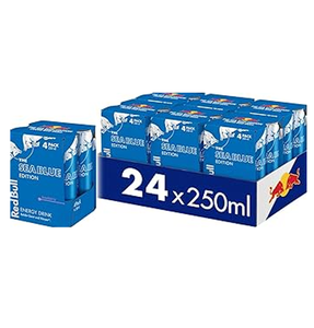 Red Bull Sea Blue Edition Sabor Juneberry, Paquete de 24 Latas de 250ml con Ácido Cítrico y Citratos de Sodio para una Acidez Equilibrada, Pedido al por Mayor - Product Image 4