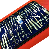 Kit de 98 Piezas de Instrumentos Dentales Veterinarios para Microcirugía Menor, Herramientas Quirúrgicas de Precisión de Acero Inoxidable, Reutilizables para Entrenamiento