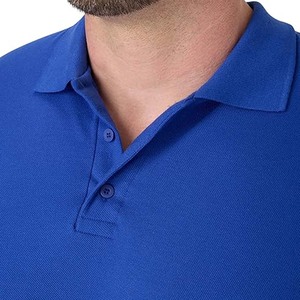 Camisas de Golf Clásicas de 3 Botones, Camisas Polo Casuales de Alto Rendimiento, Camisas Polo de Manga Corta de Algodón Piqué Suave - Product Image 4