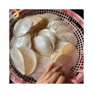 แผ่นเปลือกหอยทองธรรมชาติขัดเงาคุณภาพสูงรูปทรงสี่เหลี่ยมสำหรับงานฝังตกแต่งเฟอร์นิเจอร์หรูหรา - Product Image 1