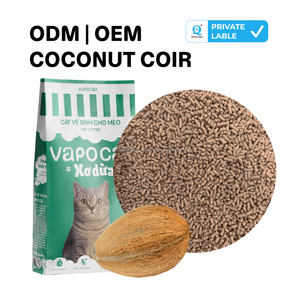 Litière pour chat en noix de coco écologique, hautement absorbante, faible dispersion, contrôle des odeurs, agglomérante, 5 kg en vrac pour chats d'intérieur - Product Image 6