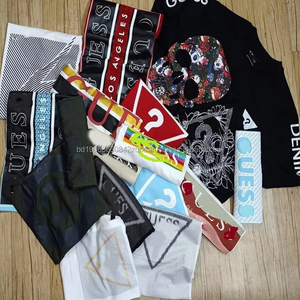 Lote de Ropa de Algodón de Marca Original al por Mayor de Camisetas de Manga Corta y Cuello Redondo para Hombre Surtido de Bangladesh - Product Image 2