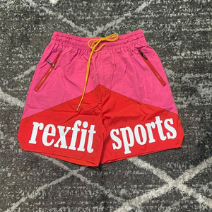 Shorts de course légers pour hommes REXFIT SPORTS avec poche zippée, shorts de fitness et d'entraînement, fournisseur personnalisé de shorts de sport légers - Product Image 4