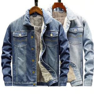 Econex Sports High-quality 100% Cotton Modern Regular Fit Men's Denim <b>Jacket</b> Patchwork Design Eco-Friendly Breathable Button Fly - Product Image 4