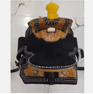 แผ่นหนังแท้ที่รองอานม้าแบบตะวันตกของอังกฤษทำจากไม้พลาสติกสำหรับขี่ม้าเป็นระยะทางไกลใส่สบายส่งออก kaamkaaj - Product Image 3