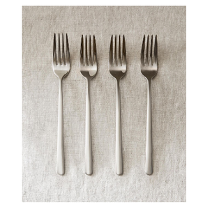 Juego de Tres Tenedores de Postre de Metal Pulido al por Mayor para Bodas, Fiestas, Cafeterías, Fiestas en Casa y Restaurantes - Product Image 6