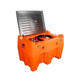 Serbatoio Carburante Diesel da 116 Galloni con Cinghia a Cricchetto, Pompa da 15 GPM Integrata, Coperchio Bloccabile e Design a Parete Singola Rinforzata - TMG DF - Product Image 2