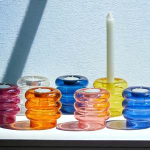 Support à bougies décoratif pour table, design classique, nouveau modèle, avec base en résine, prix de gros. - Product Image 4