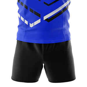 Nouveaux arrivages : uniformes de rugby sur mesure pour adultes, 100 % polyester, article le plus vendu, maillot et short de football respirants - Product Image 6