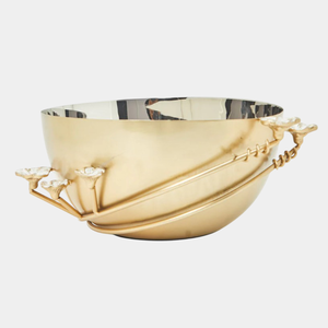 Bol en métal fait main en forme de bois de cerf, plat décoratif rétro, design sculpté, finition argentée, pour la décoration intérieure, vente directe usine OEM - Product Image 3