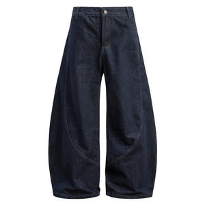 Proveedor mayorista de jeans azules personalizados con pantalones casuales de mezclilla de algodón para tiendas de moda globales y vendedores en línea - Product Image 2