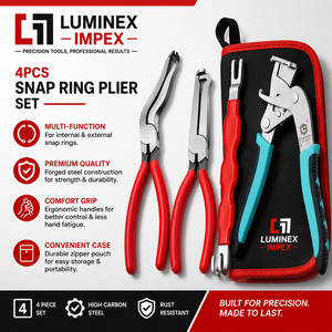 LUMINEX IMPEX <b>Long</b> <b>Nose</b> Stainless Steel Lightweight Jewelry Making Pliers for Jewelry Polishing DIY & Bracelet Making - Product Image 4