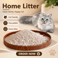Litière pour chat en tofu biodégradable et jetable en gros, service de marque personnalisée OEM pour distributeurs, entreprises de marques privées et vente au détail