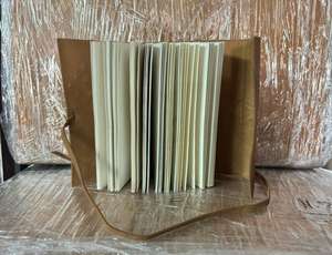 Diario Moderno Hecho a Mano, Ecológico, con Cubierta Rectangular de Cuero, Encuadernado en Tapa Dura, para Hombres y Mujeres, con Costuras Cosidas a Mano, Ideal para Regalo - Product Image 6