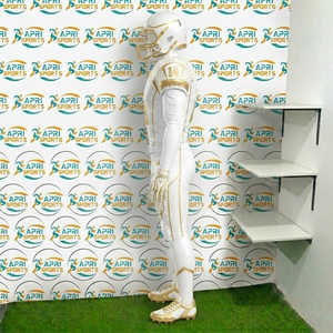 Ensemble de maillots de football américain confortables en sublimation, en stock, uniforme de football américain de haute qualité à vendre au meilleur prix - Product Image 4