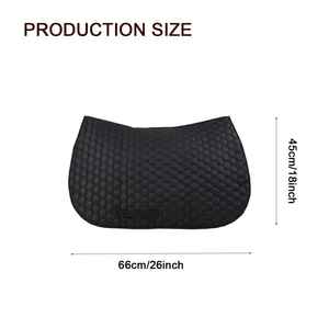 Proveedor Mayorista de Artículos Ecuestres, Manta para Silla de Montar de Doma Clásica, Almohadilla de Terciopelo Inglesa para Silla de Montar de Competición - Product Image 4
