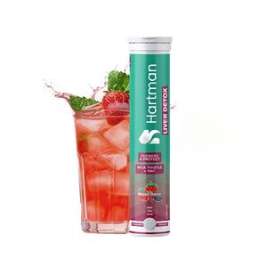 Plant Based Effervescent <b>Tablets</b> Mixed Berry Flavor Natural Formula with Milk Thistle and NAC - Product Image 6
