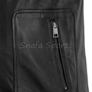 Chaqueta de cuero para mujer, diseño único y popular, chaqueta sólida para mujeres y niñas, diseño OEM con logotipo. - Product Image 4