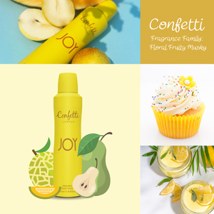 Spray corporel Confetti London Joy 250ml, déodorant pour femmes - Product Image 4