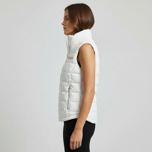 Chaleco de Invierno para Mujer, Chaqueta sin Mangas Aislada, Fabricante de Ropa OEM - Product Image 3