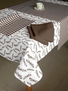 Élégant, plat, écologique, pour l'intérieur, imperméable, résistant à l'huile, design floral frais, fait main, en coton, moderne, réutilisable, durable - Product Image 2