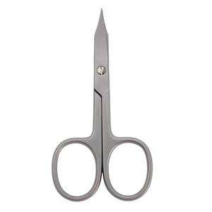 Ciseaux de manucure en acier inoxydable, lame droite, pointe acérée, trou rond, outil durable pour le soin des ongles des adultes, nail art - Product Image 1