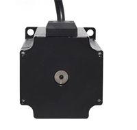 Motor Stepper NEMA23 2.8N.m 57BYG250H 112mm 2 Fase 1.8 Derajat 3A Hybrid Driver Output Tunggal 8mm DC 24V