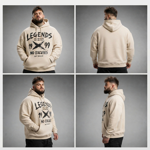 Sweat-shirts à capuche personnalisés OEM pour hommes, grandes tailles, vêtements d'hiver, pull à capuche, sweat-shirts pour hommes grandes tailles - Product Image 5