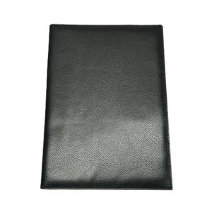 Carpeta de Menú de Cuero Sintético Vegano PU, Funda para Archivos, Portaplumas, Impresión de Logotipo Personalizado, Plegable, Segura, para Guardar Libros - Product Image 1