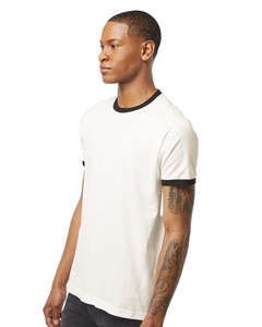 Suministro a granel de camisetas Plain Ringer para hombre, venta al por mayor, opciones personalizables, camisetas Ringer para hombre, precios de salida de fábrica - Product Image 5