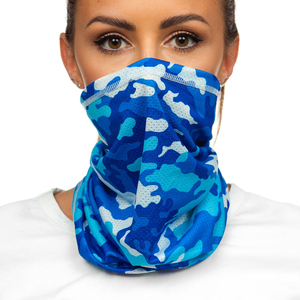 Cache-cou polaire 100 % polyester imprimé sur mesure pour le cyclisme, coupe-vent, pour sports d'hiver et activités de plein air - Pêche 2026 - Product Image 3