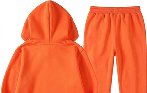 Custom Logo Two-Piece Casual Sport Streetwear Tracksuit Set for Unisex-Quick Dry Breathable Polyester Sweatshirt & Jogger <b>Pants</b> - Product Image 3