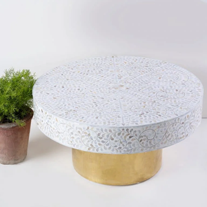 Custom Modern Bone and Resin Inlay Solid <b>Wooden</b> Cabinet Home <b>Stool</b> and Ottoman for Living Room Furniture - Product Image 5