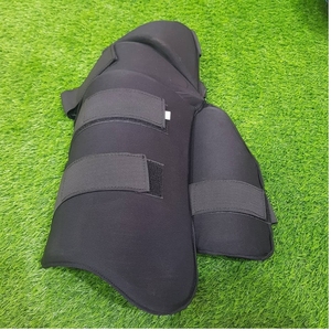 TRIVEERS High Performance Cricket <b>Thigh</b> Pads PU Material 13-16mm Thick Lightweight Durable Comfortable Adjustable Fit Pair - Product Image 4