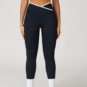 Conjunto de Yoga para Mujer con Logotipo Personalizado de Nuevo Diseño, de Alta Calidad, Secado Rápido, Transpirable y Ligero, Conjunto de 2 Piezas, Marca Internacional - Product Image 4