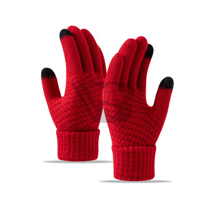 Winter Outdoor Cycling <b>Gloves</b> Non-slip Warm Waterproof Plus Fleece Touch Screen Breathable Women's <b>Gloves</b> Autumn - Product Image 2